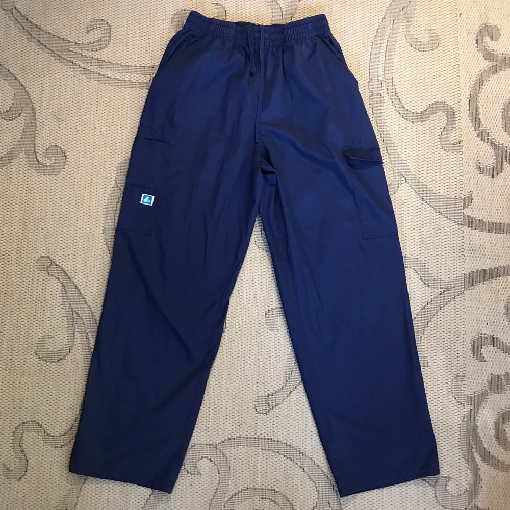 Adar Medical Scrubs Bottoms Navy Blue Size Large